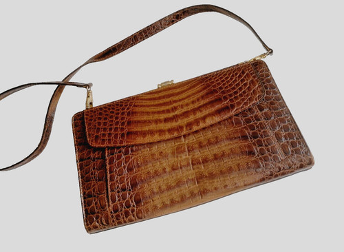 Damen tasche clutch bag reptil - bag,