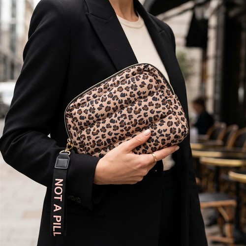 Damen handtasche clutch leo - damen,