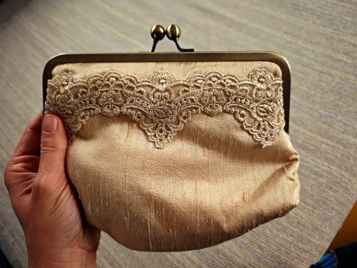 Damen clutch abendtasche seide - damen,