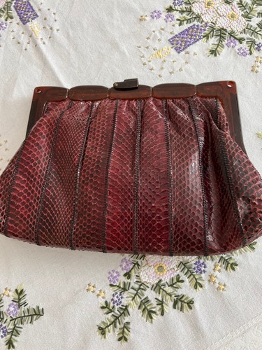 Damen tasche clutch - tasche/clutch, leder