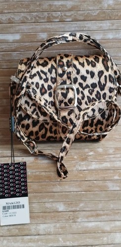 Damen handtasche leopard - handtasche,