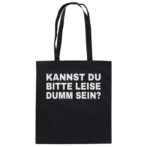 Baumwolltasche kannst du - baumwolltasche, „kannst