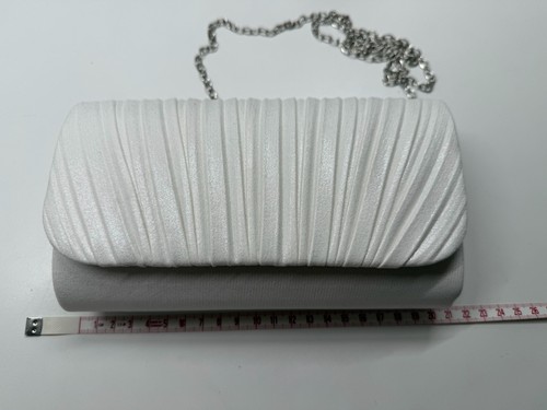 Damen tasche clutch - tasche, weiß