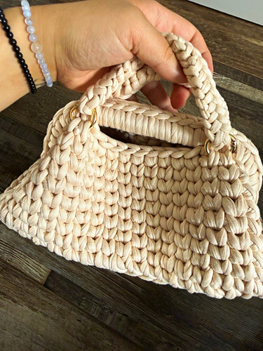 Gehäkelte damen clutch - gehäkelte, damen-clutch