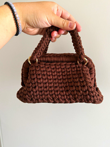 Gehäkelte damen clutch - gehäkelte, damen-clutch